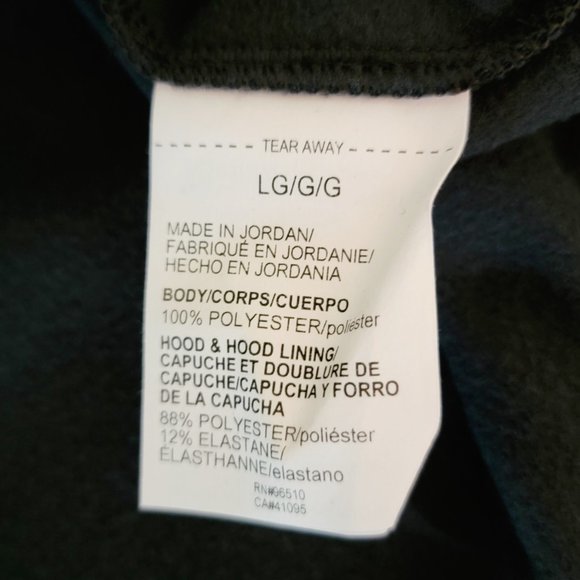 Under Armour Men's Sz Large Specialist Grid ½ Half Zip Hoodie Black/Camo NWT $90 - Picture 12 of 14